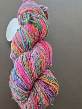 Noro Multicolor Hand-Dyed Yarn - Pink, Green, Purple, Orange, Blue